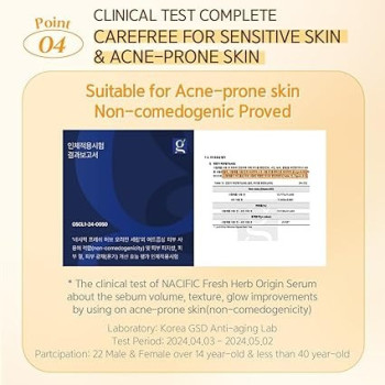Nacific Fresh Herb Origin Serum, Double Layer Face Serum, 50 Ml