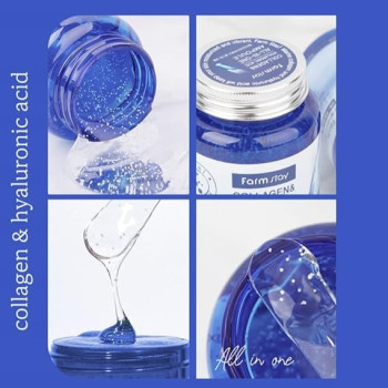 Farm Stay Collagen And Hyaluronic Acid All In One Ampoule, 250 Ml