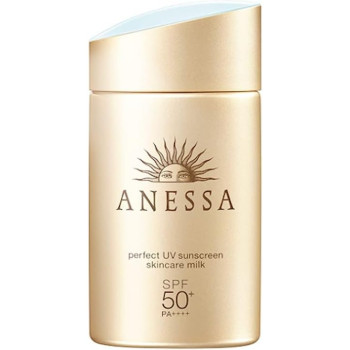 Anessa Perfect Uv Suncreen Skincare Milk, All Skin Tone, 60 Ml