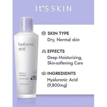 Its Skin Hyaluronic Acid Moisture Emulsion, 150 Ml