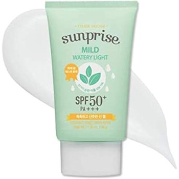 Etude House Sunprise Mild Watery Light Sunscreen, Spf50+/Pa+++, 50Ml
