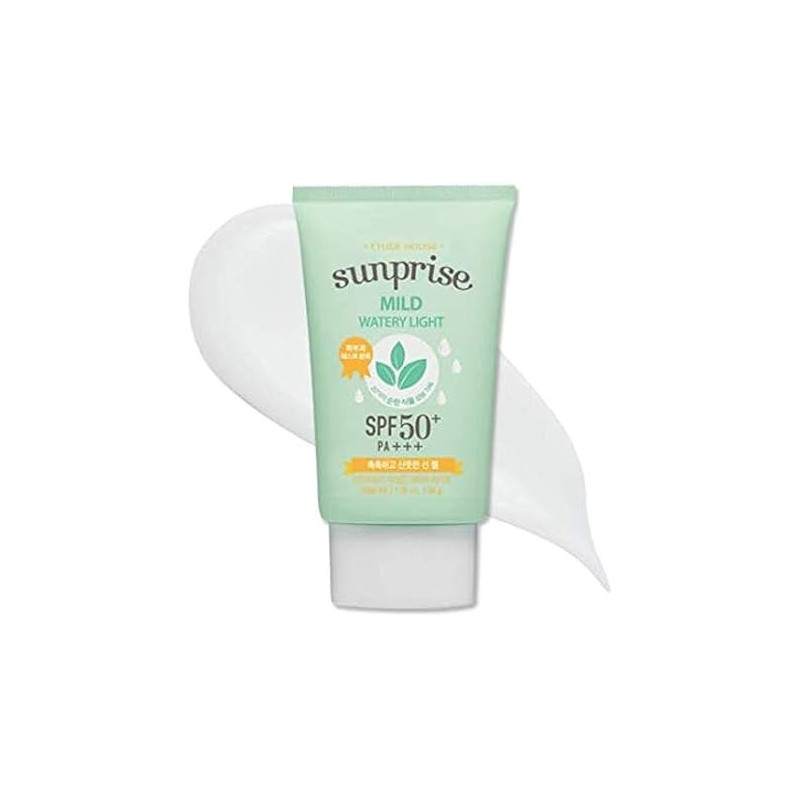 Etude House Sunprise Mild Watery Light Sunscreen, Spf50+/Pa+++, 50Ml