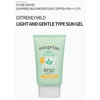 Etude House Sunprise Mild Watery Light Sunscreen, Spf50+/Pa+++, 50Ml