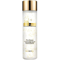 Secret Key 24K Gold Premium First Essence, 150Ml, High Nutrition 1 Step Skincare Essence With Gold Light After Cleansing, Brightening And Moisturizing Essence For Aging And Tough Skin