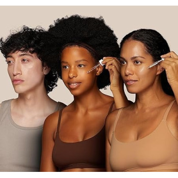 Skin And Lab Skin Science Solution, Vitamin C Brightening Serum For Face With Hyaluronic Acid And Niacinamide, Hyperpigmentation And Even Skin Tone, For Sensitive Skin, 30 Ml