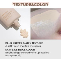 Numbuzin Foundation Series, No.3 Porcelain Base Skip Tone Up Beige, 35 Ml