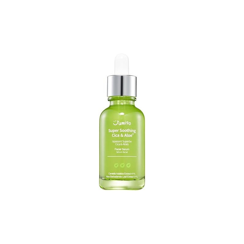 Jumiso Super Soothing Cica And Aloe Facial Serum, Skin Barrier, Hyaluronic Acid, Hydration, Soothing