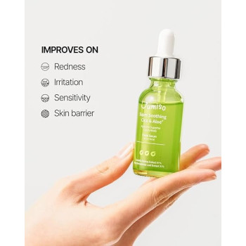 Jumiso Super Soothing Cica And Aloe Facial Serum, Skin Barrier, Hyaluronic Acid, Hydration, Soothing