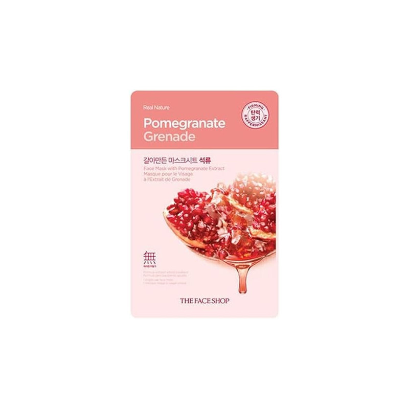 The Face Shop Real Nature Mask Sheet, Pomegranate Extract