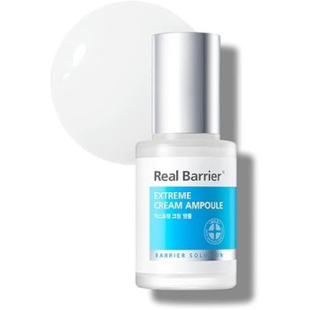 Real Barrier Extreme Cream Ampoule, 30Ml, Skin Barrier Repair And Strengthening Facial Serum, Facial Moisturizer For Dry Skin, Moisturizing Skin Care Solution For Sensitive Skin, K-Beauty