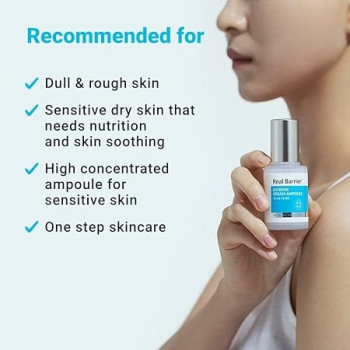 Real Barrier Extreme Cream Ampoule, 30Ml, Skin Barrier Repair And Strengthening Facial Serum, Facial Moisturizer For Dry Skin, Moisturizing Skin Care Solution For Sensitive Skin, K-Beauty
