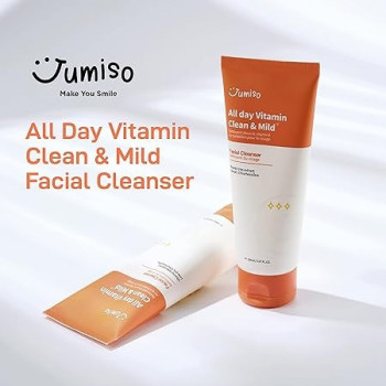 Jumiso All Day Vitamin Clean And Mild Facial Cleanser, 150Ml, Low Ph, Vitamin, Vegan, Sensitive Skin
