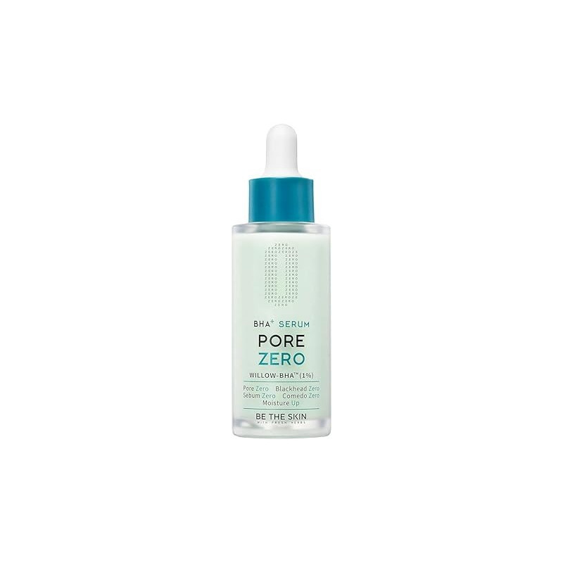 Be The Skin Bha Pore Zero Serum, 30Ml, Willow-Bha+ Serum, Centella, Aha, Anti Aging Serum, Facial Serum, Sebum Control, Pore Care Serum, Sensitive Skin, Combination Skin