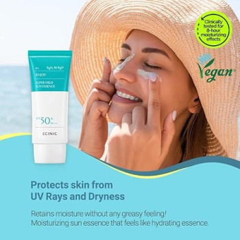 Scinic Enjoy Super Mild Sun Essence, Spf 50+ Pa++++, 50 Ml