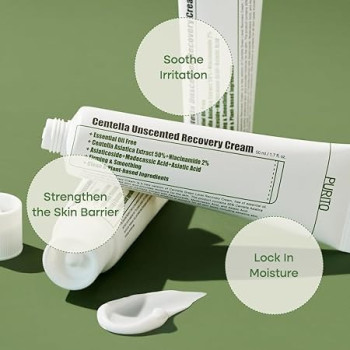 Purito Centella Unscented Recovery Cream For Skin, 50 Ml