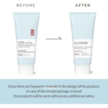 Illiyoon Ceramide Ato Soothing Gel, 175Ml, High Moisturizing Cooling Gel Lotion For Tired And Dry Skin