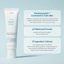 Etude House Soon Jung Intensive Cream, Pure And Mild, 60 Ml