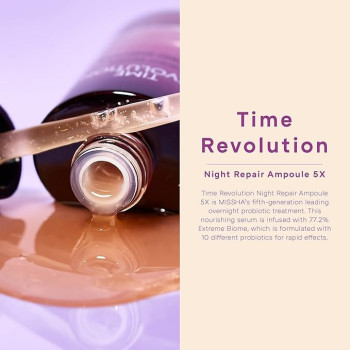 Missha Time Revolution Night Repair Ampoule 5X, 50 Ml