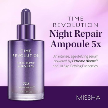 Missha Time Revolution Night Repair Ampoule 5X, 50 Ml