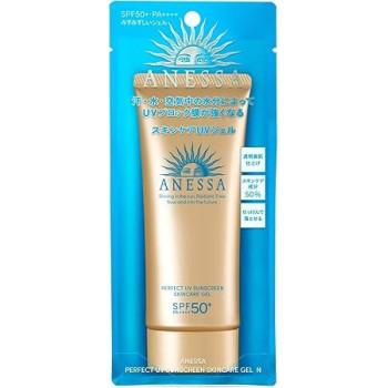 Anessa Perfect Uv Sunscreen Skincare Gel, Spf50, 90 G