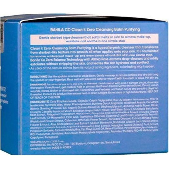 Banila Co, Clean It Zero, Cleansing Balm Purifying, 100 Ml