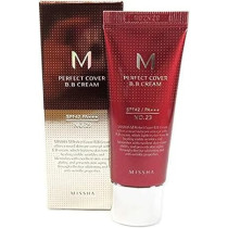 Missha Makeup Cosmetics M Perfect Cover Bb Cream, No.23 Natural Beige, Spf42 Pa, 50 Ml