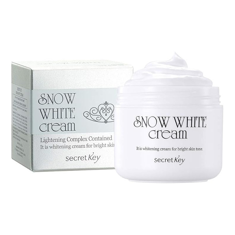 Secret Key Snow White Cream For Skin, Whitening Cream, 50 Gram