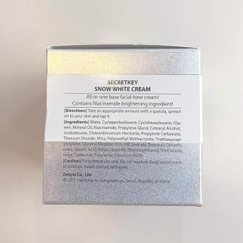Secret Key Snow White Cream For Skin, Whitening Cream, 50 Gram