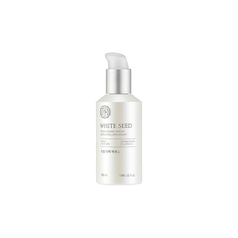 The Face Shop Whiteseed Brightening Serum, Deep Skin Brightening, Boost Moisturization And Pore Minimize, Skin Texture And Clarity Improvement, Dullness Reducing, 50 Ml