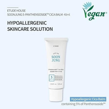 Etude House Soon Jung 5, Panthensoside Cica Balm, 40 Ml
