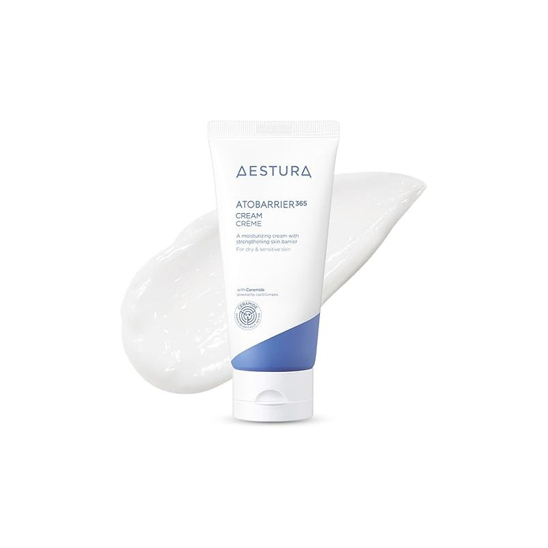 Aestura Atobarrier365 Ceramide Cream Long Lasting Hydration Facial Moisturizer For Dry And Sensitive Skin, 80ml