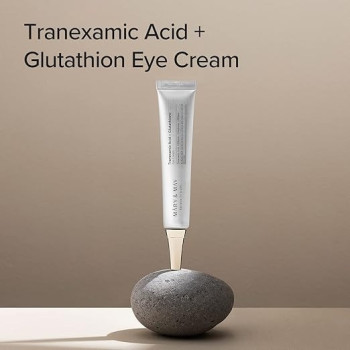 Mary And May Tranexamic Acid Plus Glutathione Eye Cream, Tranexamic Acid 30ml, Reduces Dark Cireles In The Eye, Improve Uneven Skin Tone Ewg Green