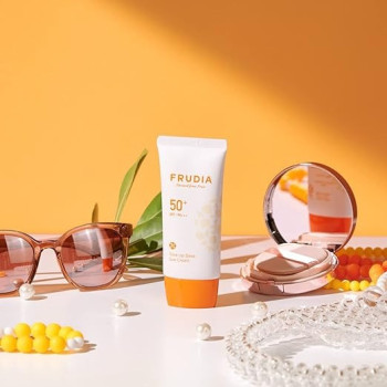 Frudia Derived From Fruit Tone-Up Base Sun Cream, 50G