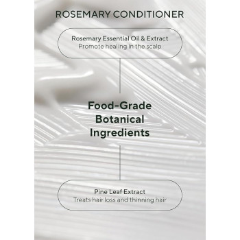 Aromatica Rosemary Scalp Scaling Shampoo And Hair Thickening Conditioner, 400ml Each
