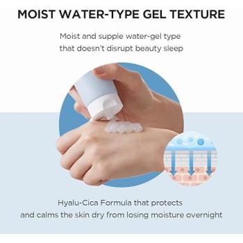 Skin1004 Hyalu-Cica Sleeping Pack Made With Pure Centella From Madagascar, 100 ml