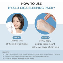 Skin1004 Hyalu-Cica Sleeping Pack Made With Pure Centella From Madagascar, 100 ml