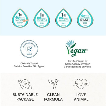 Torriden Dive-In Low Molecular Hyaluronic Acid Toner Low pH Facial Astringent For Hydrating, Exfoliating, Sensitive, Oily Skin, 300 ml