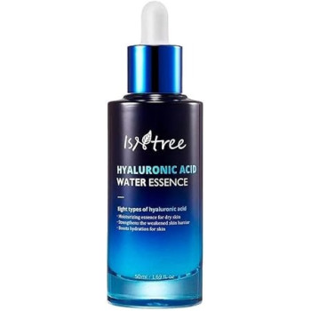 Isntree Hyaluronic Acid Deep Hydrating Face Water Essence Facial Serum For Dry, Acne, Sensitive Skin, 50 ml