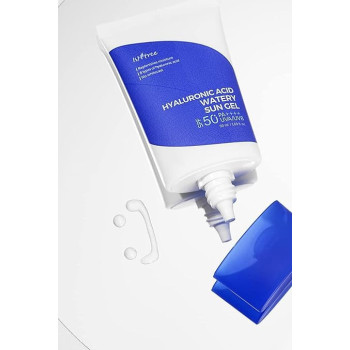 Isntree Eight Types Of Hyaluronic Acid Watery Sun Gel, 50 ml