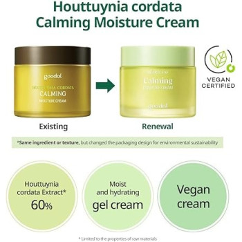Goodal Houttuynia Cordata Calming Moisture Cream, 75 ml
