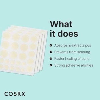 Cosrx Acne Pimple Master Patch 24 Patches, Pack Of 4