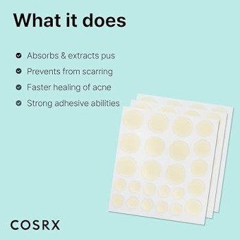 Cosrx Acne Pimple Master Patch Original Fit Sheet Pack Of 3