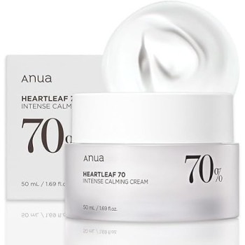 Anua Heartleaf 70 Intense Calming Cream For All, Dry And, Sensitive Skin, 50 ml