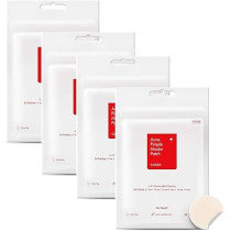 Cosrx Acne Pimple Patch Absorbing Hydrocolloid Spot Treatment Fast Healing, Three Sizes, 96 Count, Pack Of 4