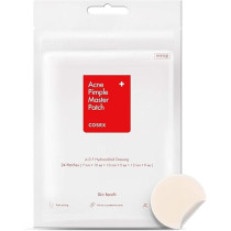 Cosrx Acne Pimple Patch Absorbing Hydrocolloid Spot Treatment Fast Healing, Three Sizes, 96 Count, Pack Of 4