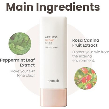 Heimish Artless Glow Base SPF 50+ PA+++ Primer, 40ml