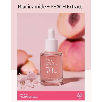 Anua Peach 70 Percent Niacinamide Skin Brightening Face Serum, 30 ml