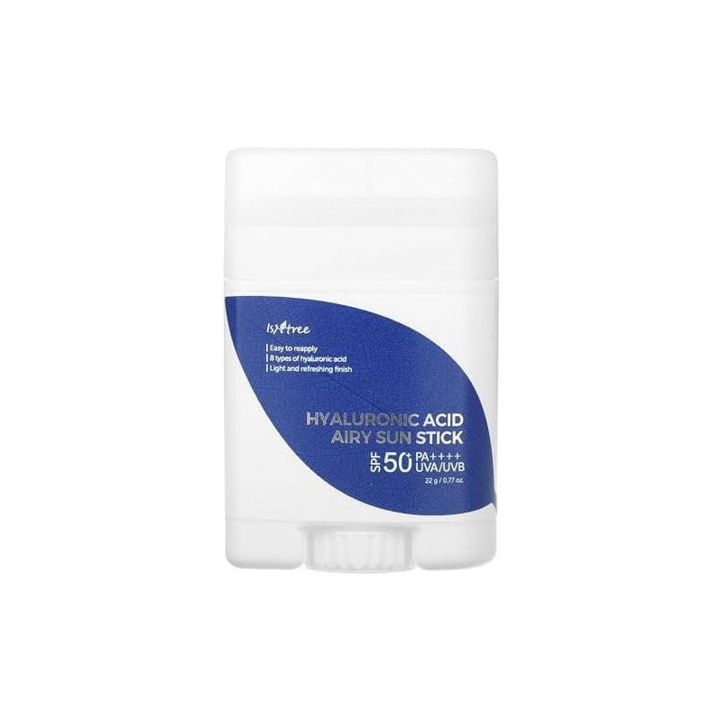 Isntree 8 Types Of Hyaluronic Acid Airy Sun Stick, 22 Gram