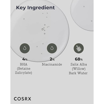 Cosrx Bha 4 Percentage Blackhead Remover Korean Skin Care Power Liquid, 100 ml