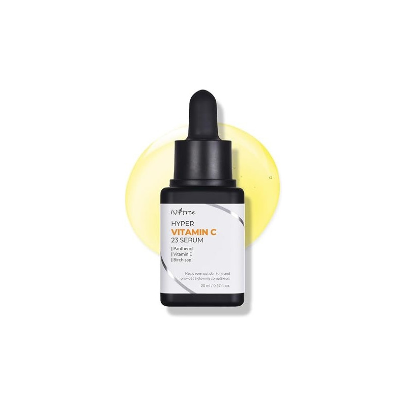 Isntree Hyper Pure Vitamin C 23 Serum Vitamin E, Panthenol For Smooth And Brightens Skin, 20 ml